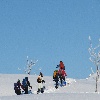 Schneeschuhwanderung in den Bergen (5)